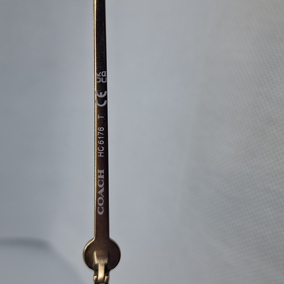 COACH H 5650 (Rose Tortoise Gradient) gr:53-17-140 Rx Frame, Pre-Owned - Picture 4 of 7